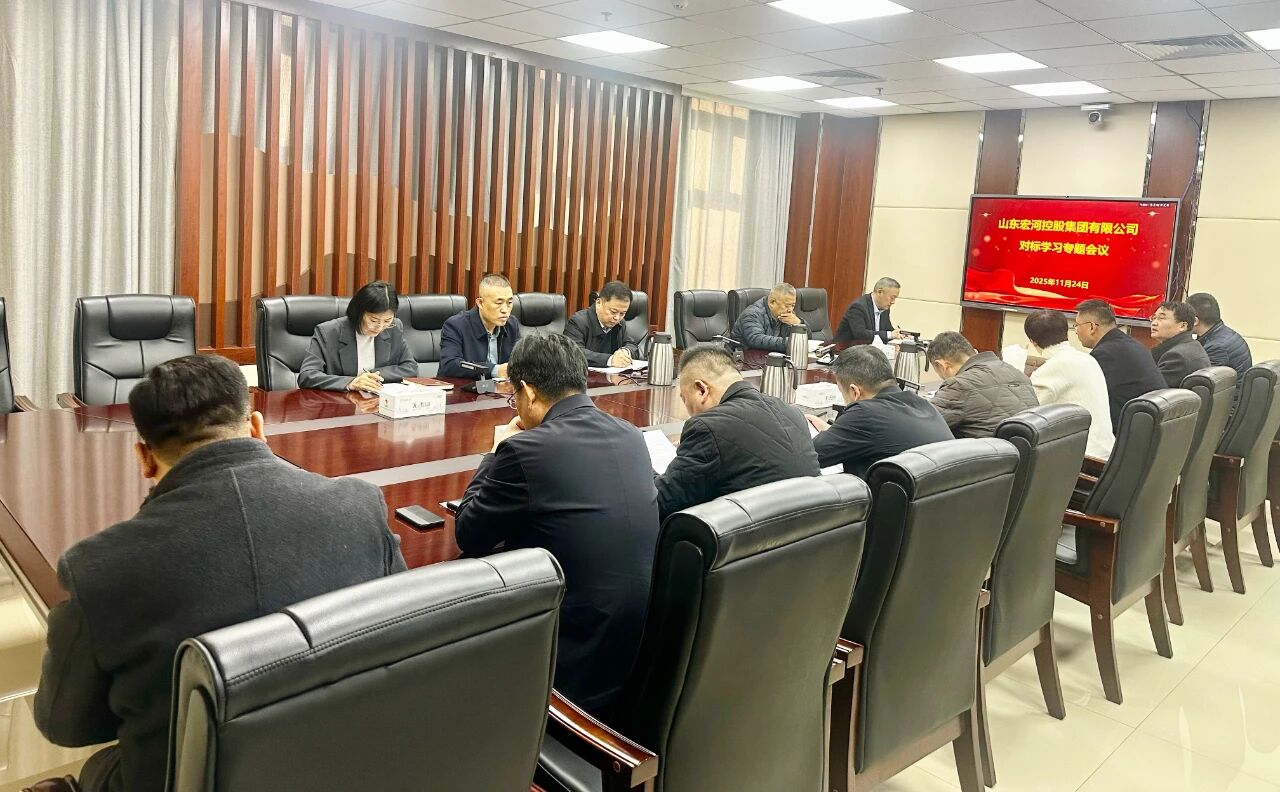 对标进步前辈明标的方针 实干笃行促晋升 ——宏河团体召开对标进修专题集会安排重点使命